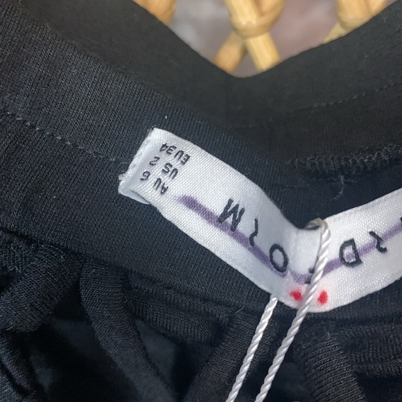 NWT Third Form Free People Net Fringe Maxi Skirt Black $290 Sz 2 - Picture 3 of 3